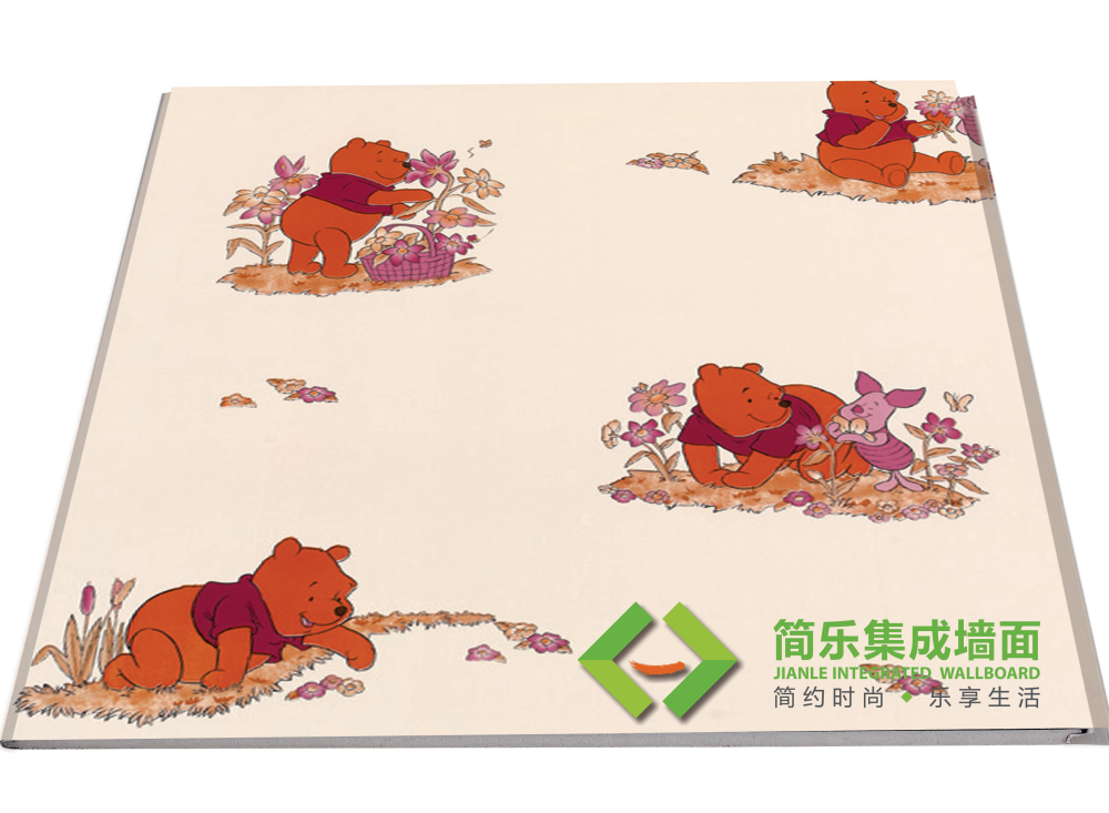 簡樂環保集成墻面-小熊維尼